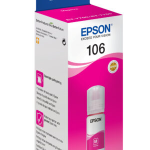 Epson 106 EcoTank Magenta ink bottle Epson 106 EcoTank Magenta ink bottle