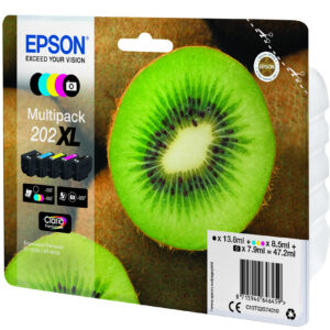 Epson Kiwi Multipack 5-colours 202XL Claria Premium Ink
