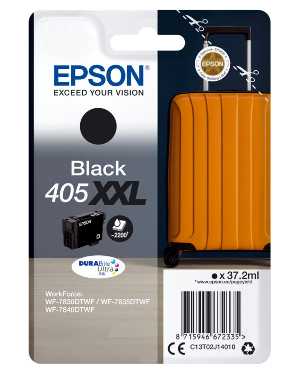 Epson 405XXL DURABrite Ultra Ink ink cartridge 1 pc(s) Original Extra Epson 405XXL DURABrite Ultra Ink ink cartridge 1 pc(s) Original Extra
