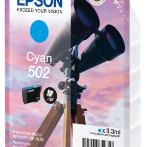 Epson Singlepack Cyan 502 Ink