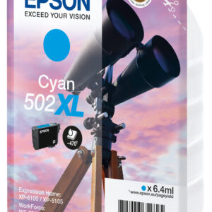 Epson Singlepack Cyan 502XL Ink