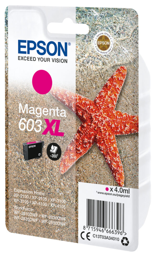 Epson C13T03A34010 ink cartridge 1 pc(s) Original High (XL) Yield