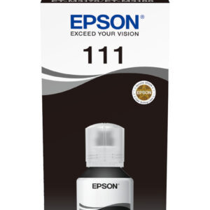 Epson 111 EcoTank Pigment black ink bottle Epson 111 EcoTank Pigment black ink bottle