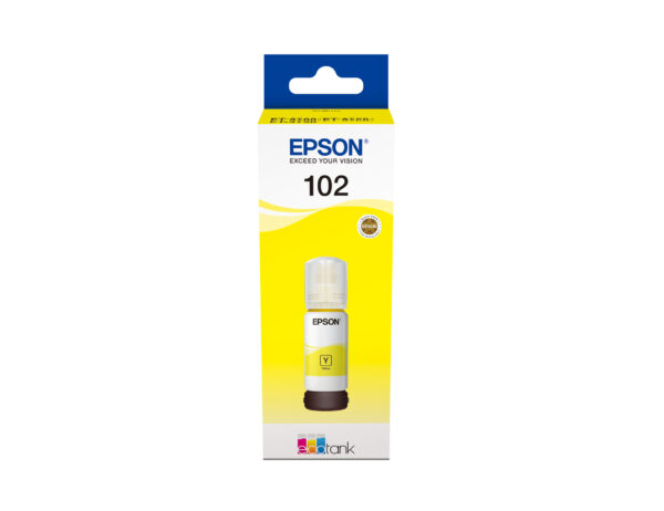 Epson 102 EcoTank Yellow ink bottle Epson 102 EcoTank Yellow ink bottle