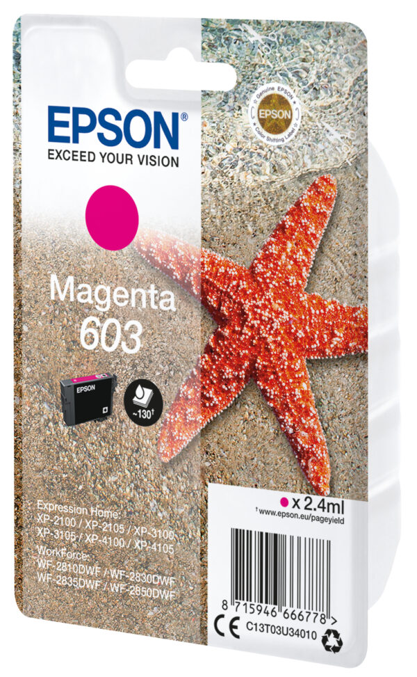 Epson C13T03U34010 ink cartridge 1 pc(s) Original Standard Yield