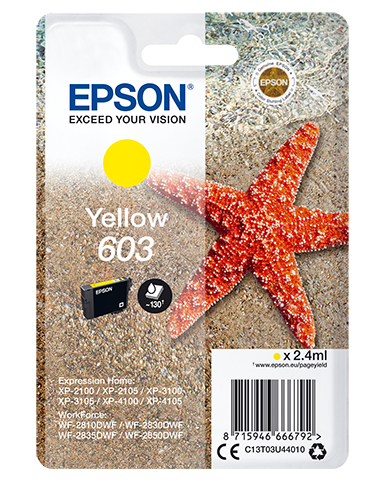 Epson C13T03U44010 ink cartridge 1 pc(s) Original Standard Yield