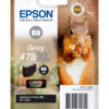 Epson Squirrel Singlepack Grey 478XL Claria Photo HD Ink Epson Squirrel Singlepack Grey 478XL Claria Photo HD Ink