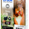 Epson Squirrel Singlepack Grey 478XL Claria Photo HD Ink Epson Squirrel Singlepack Grey 478XL Claria Photo HD Ink