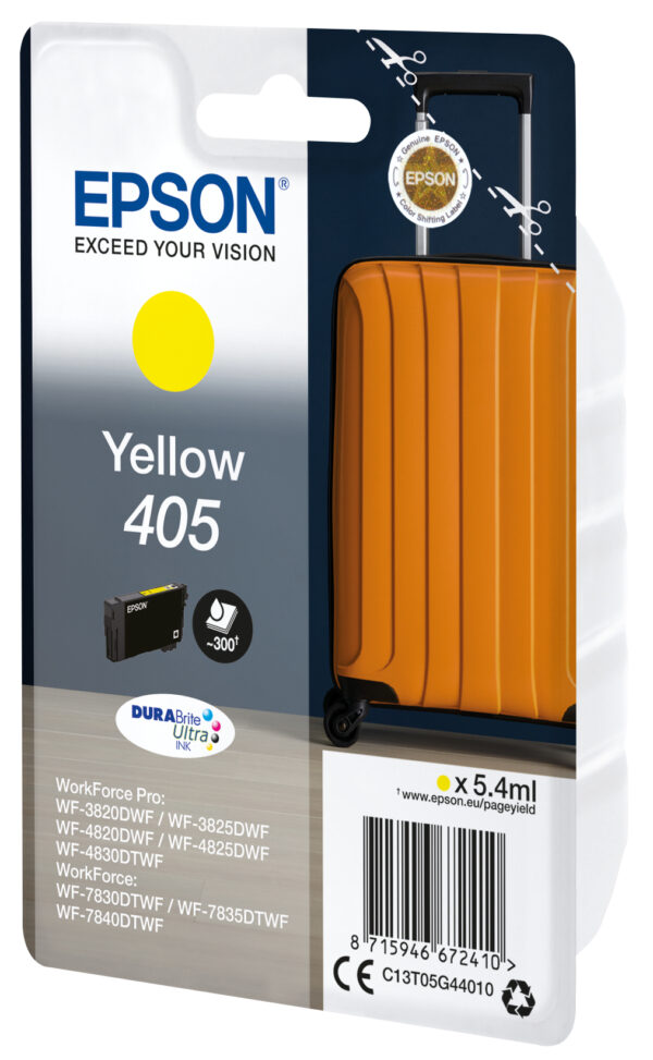 Epson 405 DURABrite Ultra Ink ink cartridge 1 pc(s) Original Standard Epson 405 DURABrite Ultra Ink ink cartridge 1 pc(s) Original Standard