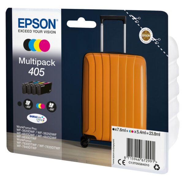 Epson 405 DURABrite Ultra Ink ink cartridge 1 pc(s) Original Standard Epson 405 DURABrite Ultra Ink ink cartridge 1 pc(s) Original Standard