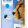 Epson Singlepack Cyan T0712 DURABrite Ultra Ink