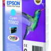 Epson Hummingbird Singlepack Cyan T0802 Claria Photographic Ink