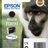 Epson Monkey Singlepack Black T0891 DURABrite Ultra Ink