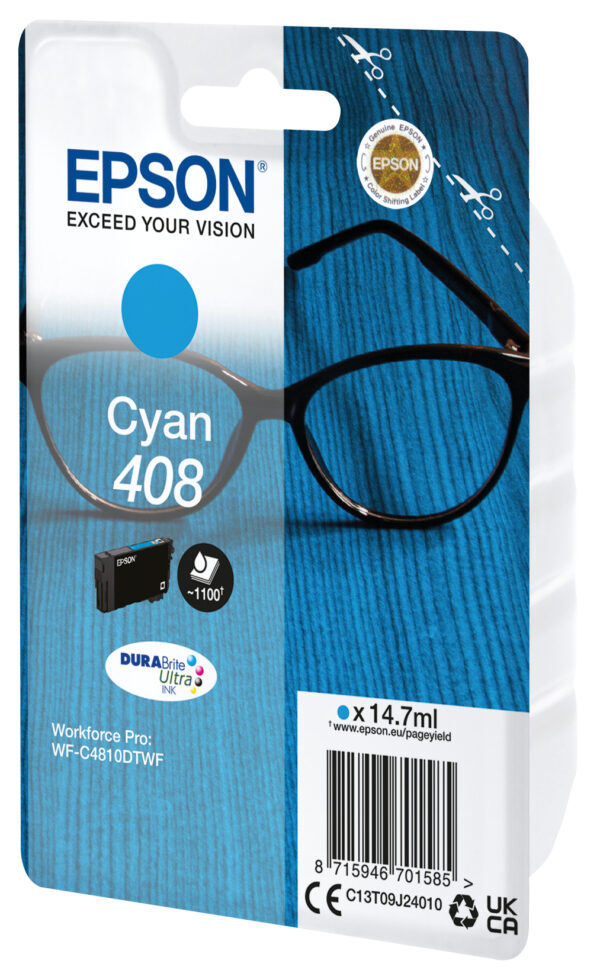 Epson C13T09J24010 ink cartridge 1 pc(s) Original Standard Yield Cyan Epson C13T09J24010 ink cartridge 1 pc(s) Original Standard Yield Cyan