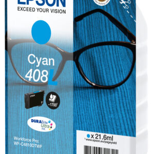 Epson 408L DURABrite Ultra ink cartridge 1 pc(s) Original High (XL) Epson 408L DURABrite Ultra ink cartridge 1 pc(s) Original High (XL)