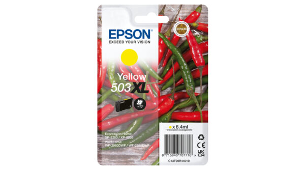 Epson 503XL ink cartridge 1 pc(s) Original High (XL) Yield Yellow Epson 503XL ink cartridge 1 pc(s) Original High (XL) Yield Yellow