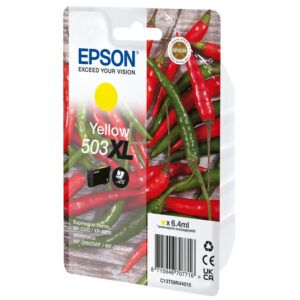 Epson 503XL ink cartridge 1 pc(s) Original High (XL) Yield Yellow Epson 503XL ink cartridge 1 pc(s) Original High (XL) Yield Yellow