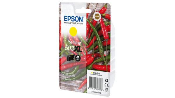 Epson 503XL ink cartridge 1 pc(s) Original High (XL) Yield Yellow Epson 503XL ink cartridge 1 pc(s) Original High (XL) Yield Yellow