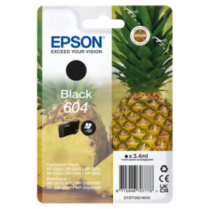 Epson 604 ink cartridge 1 pc(s) Original Standard Yield Black Epson 604 ink cartridge 1 pc(s) Original Standard Yield Black