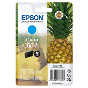 Epson 604 ink cartridge 1 pc(s) Original Standard Yield Cyan Epson 604 ink cartridge 1 pc(s) Original Standard Yield Cyan