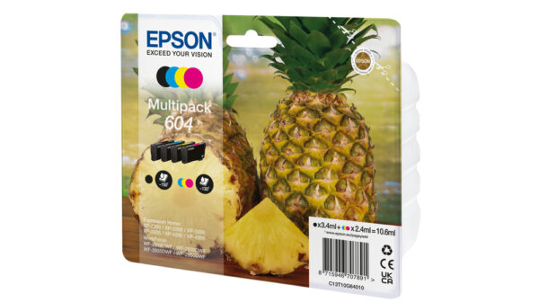 Epson 604 ink cartridge 4 pc(s) Original Standard Yield Black, Cyan, Epson 604 ink cartridge 4 pc(s) Original Standard Yield Black, Cyan,