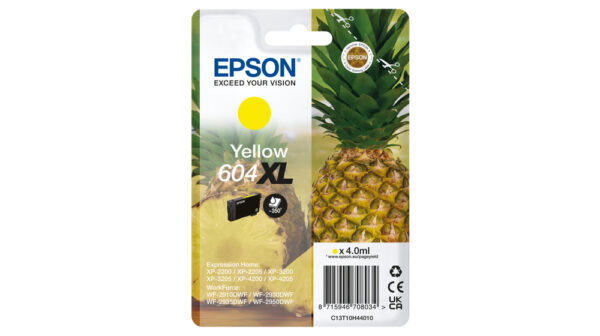 Epson 604XL ink cartridge 1 pc(s) Original High (XL) Yield Yellow Epson 604XL ink cartridge 1 pc(s) Original High (XL) Yield Yellow