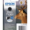 Epson Stag Singlepack Black T1301 DURABrite Ultra Ink Epson Stag Singlepack Black T1301 DURABrite Ultra Ink