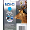 Epson Stag Singlepack Cyan T1302 DURABrite Ultra Ink Epson Stag Singlepack Cyan T1302 DURABrite Ultra Ink