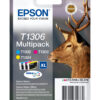 Epson Stag Multipack 3-colours T1306 DURABrite Ultra Ink Epson Stag Multipack 3-colours T1306 DURABrite Ultra Ink