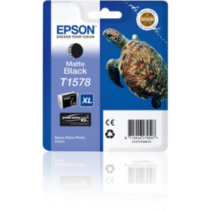 Epson T1578 ink cartridge 1 pc(s) Original High (XL) Yield Black Epson T1578 ink cartridge 1 pc(s) Original High (XL) Yield Black