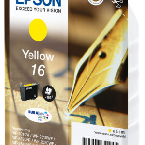 Epson Pen and crossword Singlepack Yellow 16 DURABrite Ultra Ink
