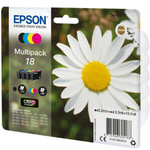 Epson Daisy Multipack 4-colours 18 Claria Home Ink Epson Daisy Multipack 4-colours 18 Claria Home Ink