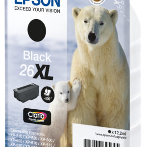 Epson Singlepack Black 26XL Claria Premium Ink