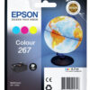 Epson Globe Singlepack Colour 267 ink cartridge Epson Globe Singlepack Colour 267 ink cartridge