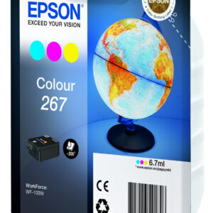 Epson Globe Singlepack Colour 267 ink cartridge Epson Globe Singlepack Colour 267 ink cartridge