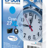 Epson Alarm clock Singlepack Cyan 27XL DURABrite Ultra Ink Epson Alarm clock Singlepack Cyan 27XL DURABrite Ultra Ink