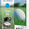 Epson Golf ball Singlepack Cyan 34 DURABrite Ultra Ink Epson Golf ball Singlepack Cyan 34 DURABrite Ultra Ink