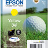 Epson Golf ball Singlepack Yellow 34 DURABrite Ultra Ink Epson Golf ball Singlepack Yellow 34 DURABrite Ultra Ink