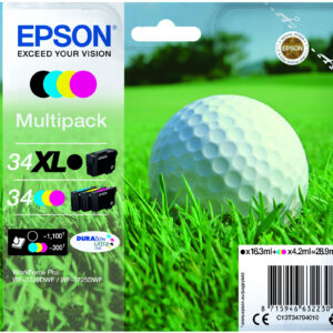 Epson Golf ball C13T34794010 ink cartridge 1 pc(s) Original High (XL) Epson Golf ball C13T34794010 ink cartridge 1 pc(s) Original High (XL)