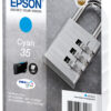 Epson Padlock Singlepack Cyan 35 DURABrite Ultra Ink Epson Padlock Singlepack Cyan 35 DURABrite Ultra Ink