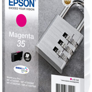 Epson Padlock Singlepack Magenta 35 DURABrite Ultra Ink