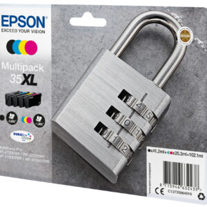 Epson Padlock Multipack 4-colours 35XL DURABrite Ultra Ink