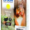 Epson Squirrel Singlepack Yellow 378 Claria Photo HD Ink Epson Squirrel Singlepack Yellow 378 Claria Photo HD Ink