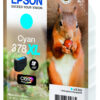 Epson Squirrel Singlepack Cyan 378XL Claria Photo HD Ink Epson Squirrel Singlepack Cyan 378XL Claria Photo HD Ink