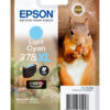 Epson Squirrel Singlepack Light Cyan 378XL Claria Photo HD Ink Epson Squirrel Singlepack Light Cyan 378XL Claria Photo HD Ink