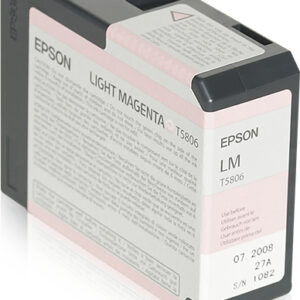 Epson Singlepack Light Magenta T580600 Epson Singlepack Light Magenta T580600