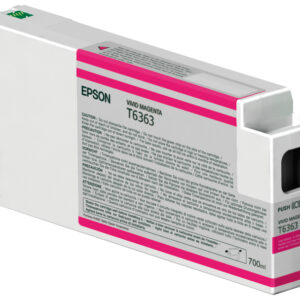 Epson Singlepack Vivid Magenta T636300 UltraChrome HDR 700 ml Epson Singlepack Vivid Magenta T636300 UltraChrome HDR 700 ml