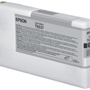 Epson T6537 Light Black Ink Cartridge (200ml) Epson T6537 Light Black Ink Cartridge (200ml)
