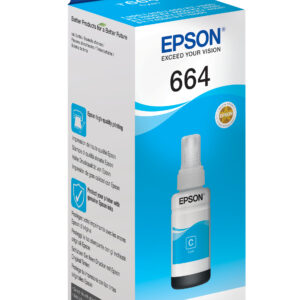 Epson 664 Ecotank Cyan ink bottle (70ml) Epson 664 Ecotank Cyan ink bottle (70ml)