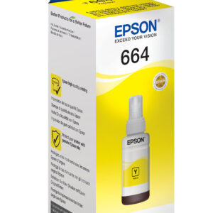 Epson 664 Ecotank Yellow ink bottle (70ml) Epson 664 Ecotank Yellow ink bottle (70ml)